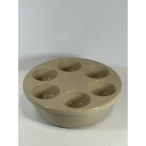 1980s Anchor Hocking Muffin Tray & Bundt Pan For Microware,Freezer 9.75"Wide USA
